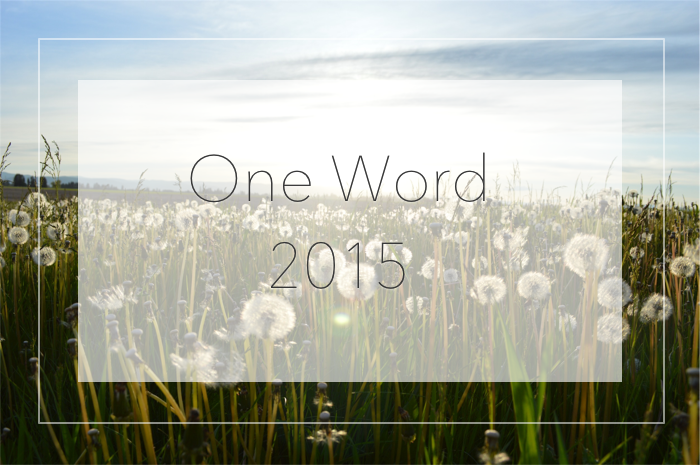 One Word 2015 Banner